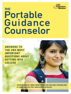 The Portable Guidance Counselor - ebook